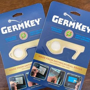 New 2 Germ Ket Antimicrobial Brass